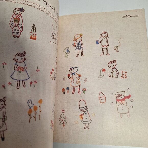 Mollie Makes UK Magazine Issue 7 2011 Mug Cosies DIY Crafts With Buttons Kit - Picture 5 of 11